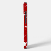 Festive Christmas Background Case-Mate iPhone Hülle (Rückseite / Links)