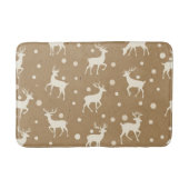 Festive Christmas Bath Mat – Holiday Bathroom Deco Badematte (Vorderseite)