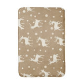 Festive Christmas Bath Mat – Holiday Bathroom Deco Badematte (Vorderseite Vertikal)