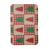 Festive Christmas Bath Mat – Holiday BathroomDecor Badematte (Vorderseite Vertikal)