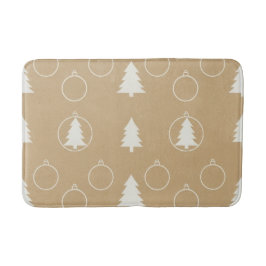 Festive Christmas Bath Mat – Holiday BathroomDecor Badematte