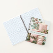 Festive Christmas Candles Memory  Notizblock (Innenseite)