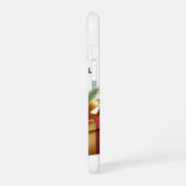 Festive Christmas Cat customizable iPhone 16 Hülle (Linke Seite)