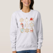 Festive Christmas Cookie Baking Sweatshirt (Vorderseite)