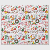 Festive Christmas  Geschenkpapier (Flach)