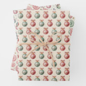 Festive Christmas Geschenkpapier Set (Beispiel)