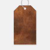 Festive Christmas Gingerbread Mix Personalized Geschenkanhänger (Rückseite)