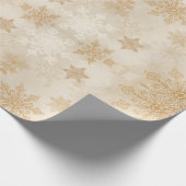 Festive Christmas Holiday Gift Wrap Geschenkpapier (Ecke)