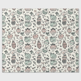 Festive Christmas Holiday Gift Wrap Geschenkpapier