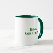 Festive Christmas Holiday Gnomes Tasse (VorderseiteRechts)