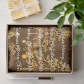 Festive Christmas Luxury Christmas Trees Seidenpapier (Geschenk)