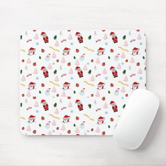 Festive Christmas Mousepad (Mit Mouse)