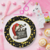 Festive Christmas Movie night party Pappteller (Party)