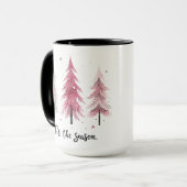 Festive Christmas Mug with Santa Claus Design Tasse (Vorderseite Links)