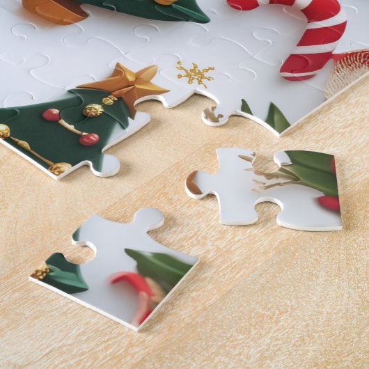 Festive Christmas Pattern Puzzle (Seite)