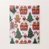 Festive Christmas Pattern Puzzle (Vertikal)