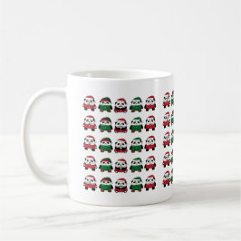Festive Christmas Pattern – Seamless Holiday Icons Kaffeetasse