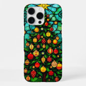 festive christmas phone case design iPhone hülle (Rückseite)