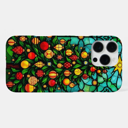 festive christmas phone case design iPhone hülle (Rückseite (Horizontal))