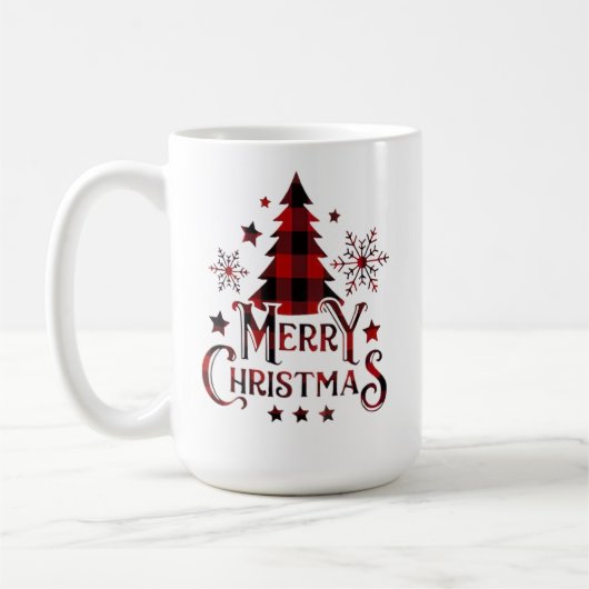 Festive Christmas sweatshirt with Santa Claus Kaffeetasse (Links)