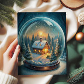 Festive Christmas tissue paper with holly and pine Seidenpapier