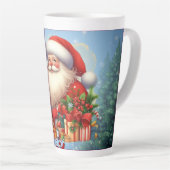 Festive Christmas Tree with Cozy Winter Design gif Milchtasse (Rechte Ecke)