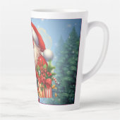 Festive Christmas Tree with Cozy Winter Design gif Milchtasse (Rechts)