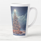 Festive Christmas Tree with Cozy Winter Design gif Milchtasse (Rechts)
