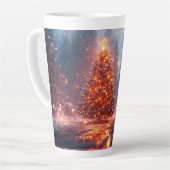 Festive Christmas Tree with Cozy Winter Design gif Milchtasse (Linke Ecke)