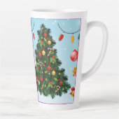 Festive Christmas Tree with Cozy Winter Design gif Milchtasse (Rechts)
