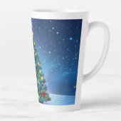 Festive Christmas Tree with Cozy Winter Design gif Milchtasse (Rechts)