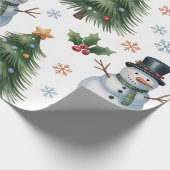 Festive Christmas Wrapping Paper Collection Geschenkpapier (Ecke)