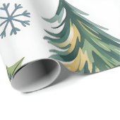 Festive Christmas Wrapping Paper Geschenkpapier (Rolleneckpunkt)