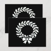 Festive Christmas wreath Classic (Vorne/Hinten)