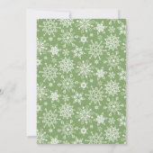 Festive Country House CHRISTMAS HOLIDAY BRUNCH Einladung (Rückseite)