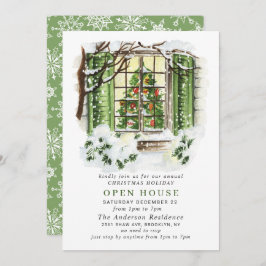 Festive Country House CHRISTMAS HOLIDAY BRUNCH Einladung