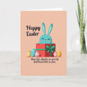 Festive Creature Gift Box Card Karte (Vorderseite)