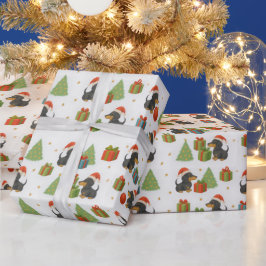 Festive Dachshund Christmas Tissue Paper — Cute Geschenkpapier