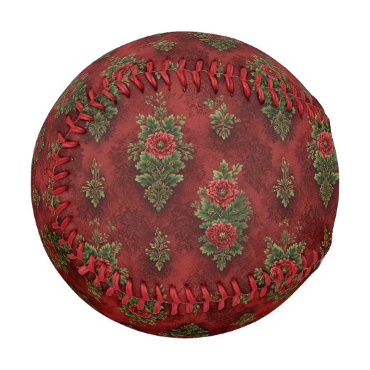 Festive Damask Baseball (Vorderseite Links)
