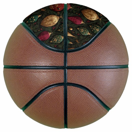 Festive Damask Basketball (Rechts)