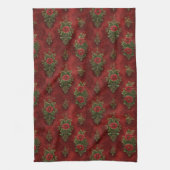 Festive Damask Geschirrtuch (Vertikal)