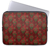 Festive Damask  Laptopschutzhülle (Vorderseite)