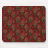 Festive Damask Mousepad (Vorne)