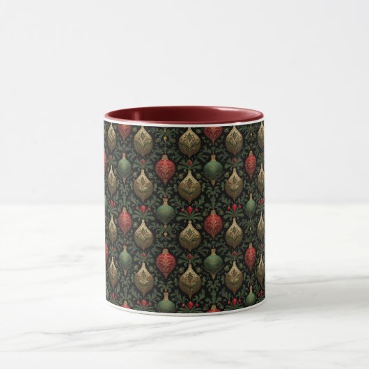 Festive Damask  Tasse (Zentrum)