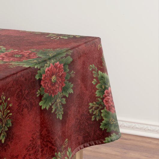 Festive Damask Tischdecke (Beispiel)