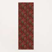 Festive Damask Yogamatte (Vorderseite)