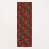 Festive Damask Yogamatte (Vorderseite)