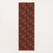 Festive Damask Yogamatte (Rückseite)
