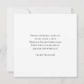 Festive Desert Christmas Scene (Rückseite)