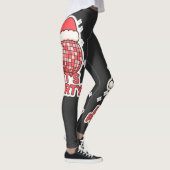 Festive Disco Vibes Sticker Leggings (Rechts)